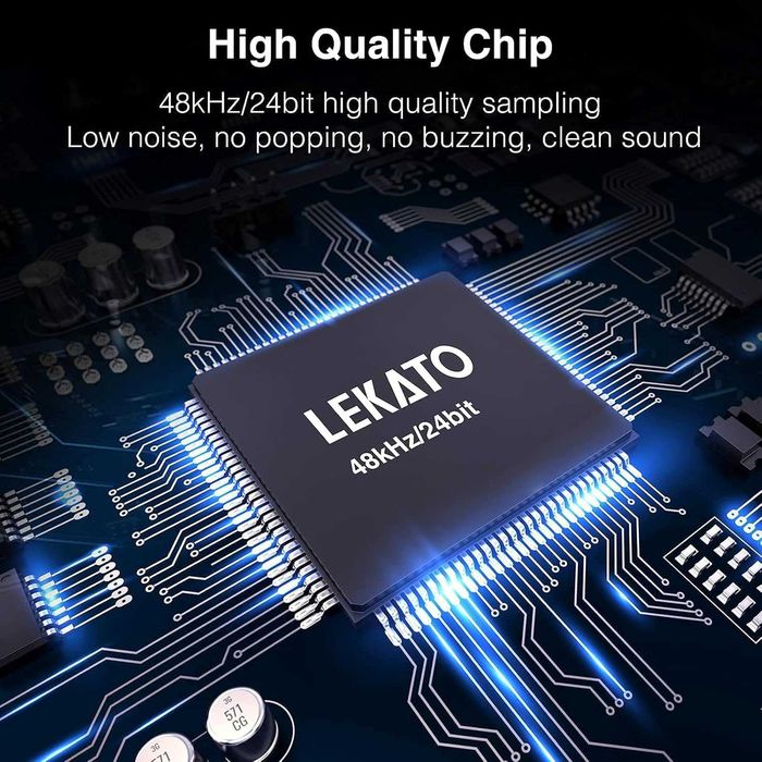 LEKATO Potrójny Looper zintegrowany tuner elektryczny mini pedał