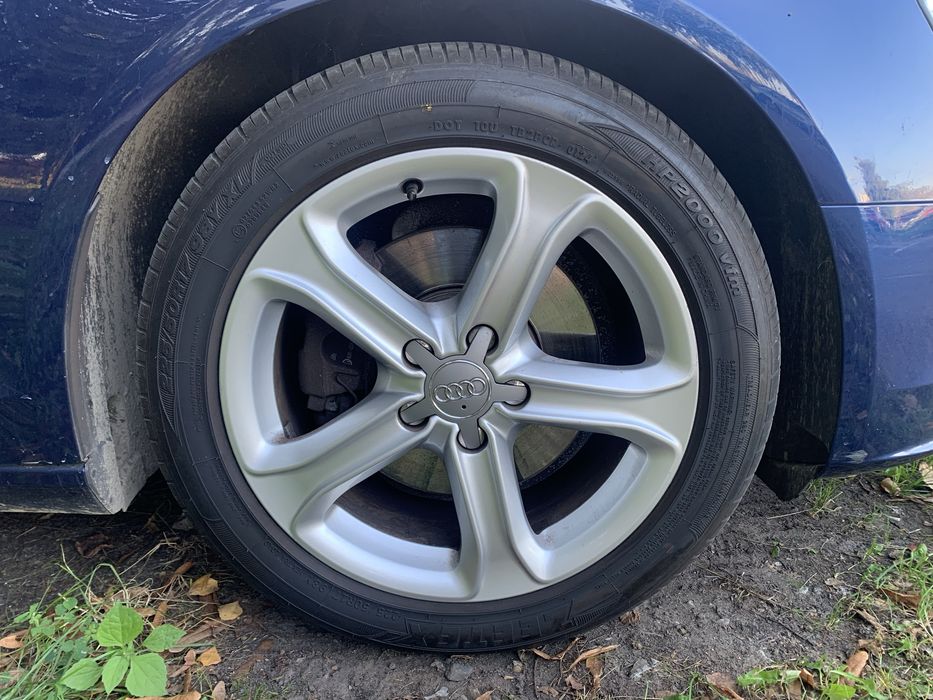 4 opony i 4 felgi od Audi A4 B8 2xZeetex HP2000, 2xGoodyear 225/50/R17