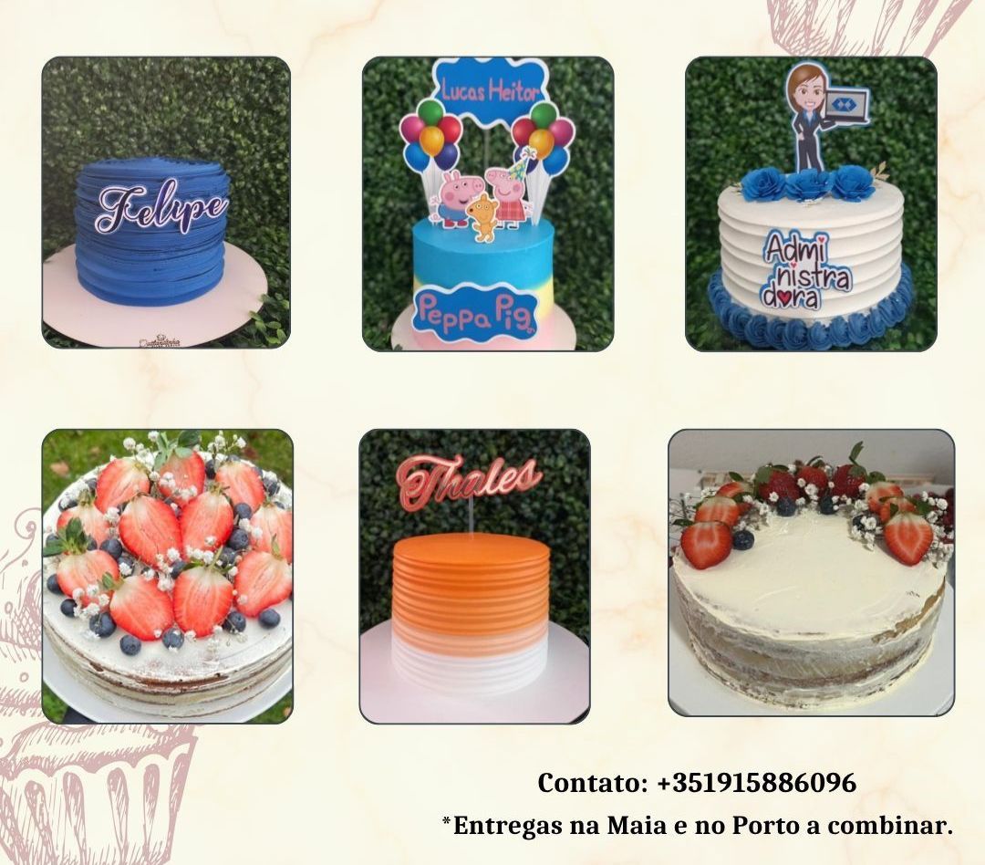 Kit Festa - Bolos - Salgados