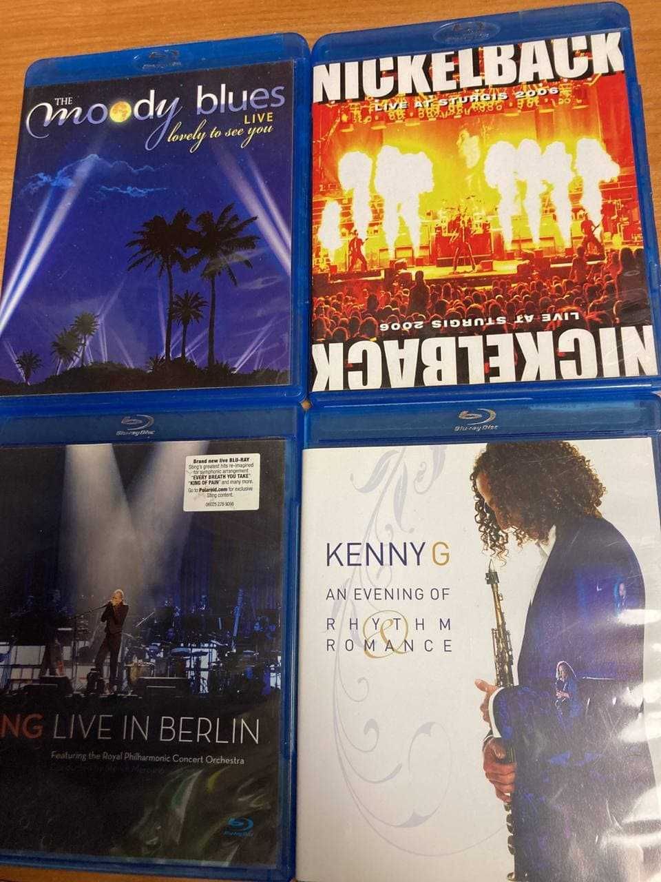 Концерты Музыка Blu-Ray DVD фирм. лицензия (список 14\04\24)