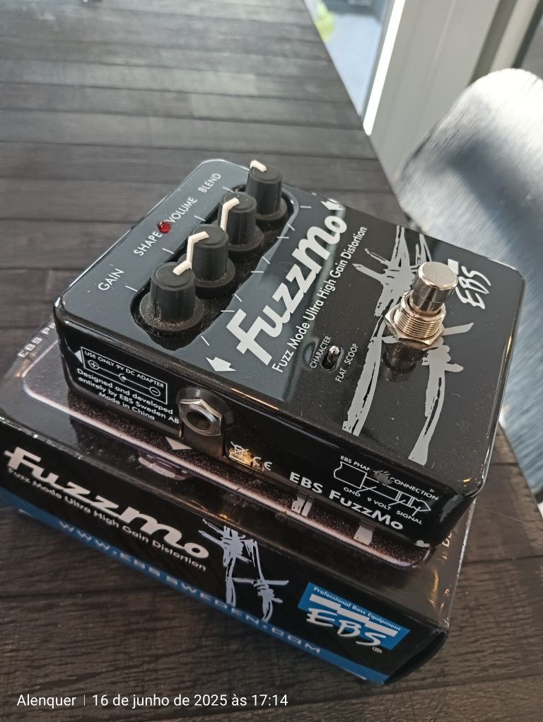 Pedal EBS FUZZ MO - FUZZ baixo