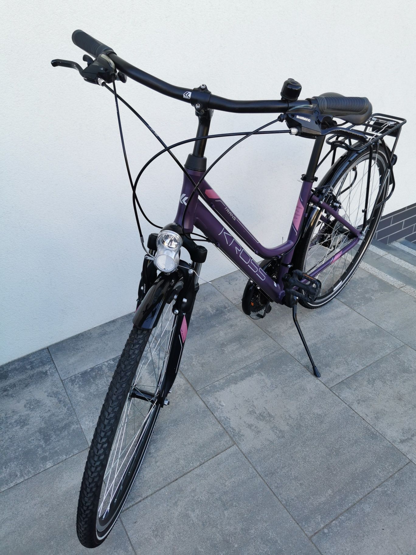 Rower damski trekkingowy KROSS TRANS rozmiar ramy M 28"  Super STAN..