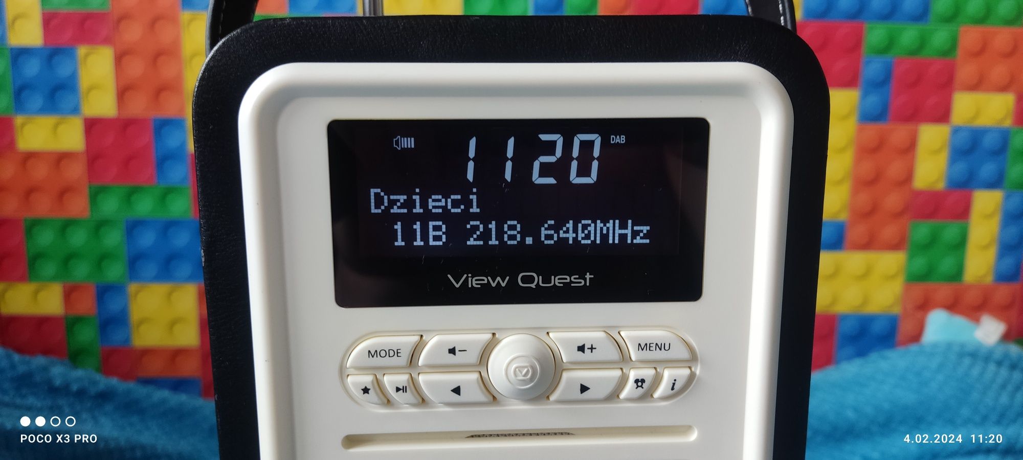 Radio VQ Mini Retro cyfrowe DAB Bluetooth przenośne