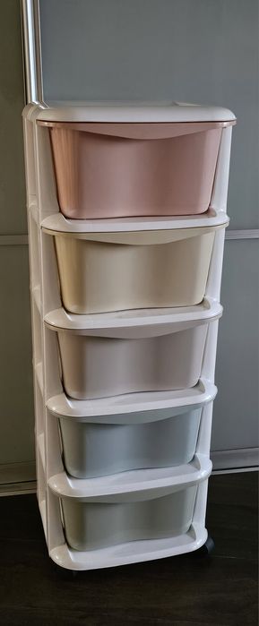 Szafka regał komoda plastikowa z szufladami