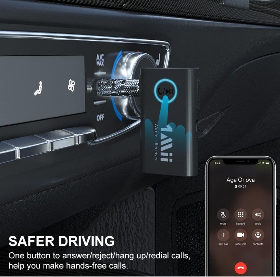 1Miilink Odbiornik Bluetooth 5.0  AUX