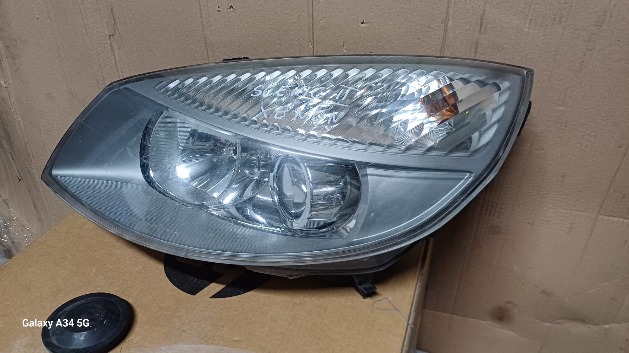 Lampa renault scenic ll xenon