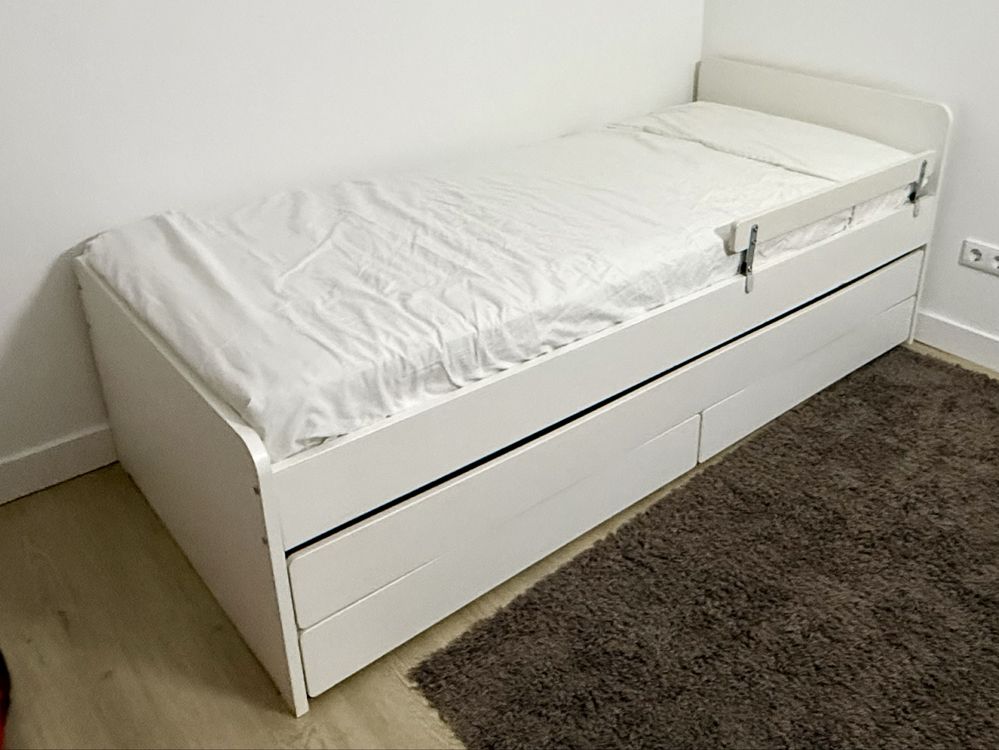 Vendo Cama Ikea Slakt com gavetão