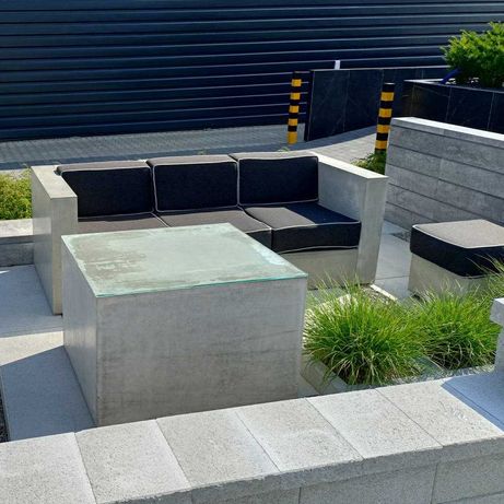 Zestaw mebli ogrodowych betonowych Morgan&Möller