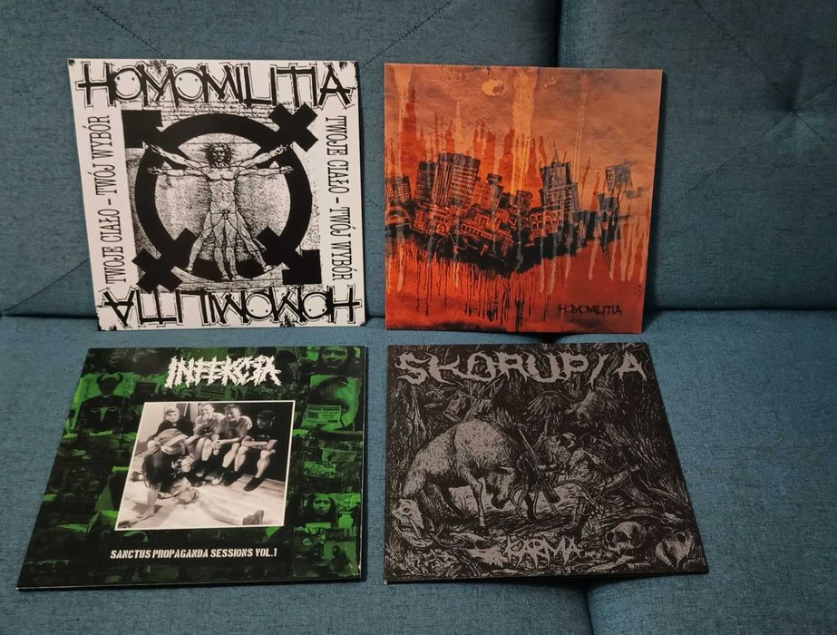 LPx4: Homomilitia x2, Infekcja, Skorup/a Punk, Hardcore, Crust