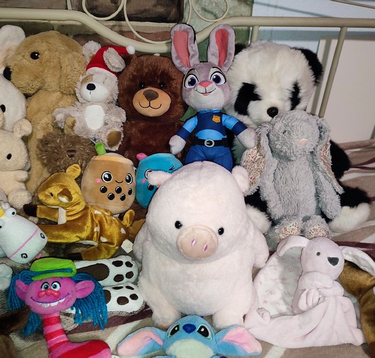 М'які колекційні іграшки Trudi, Jellycat, IKEA, mappet,