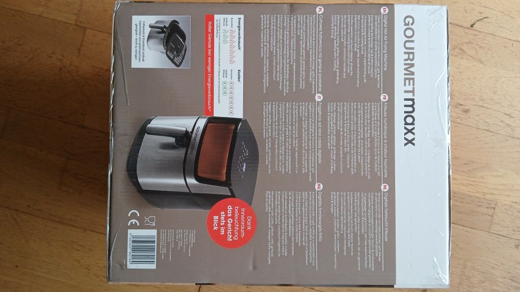 Frytkownica Air Fryer beztłuszczowa powietrzna gourmetmaxx  7,5 l  xxl