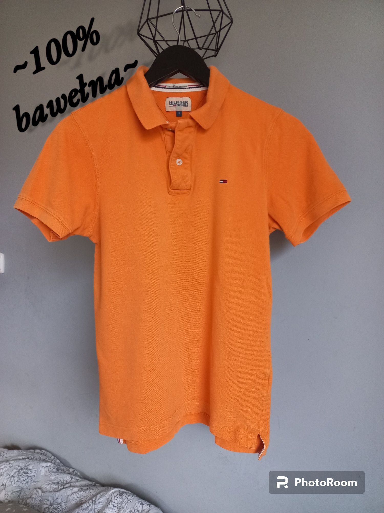 Koszulka tshirt typu polo Tommy Hilfiger roz S