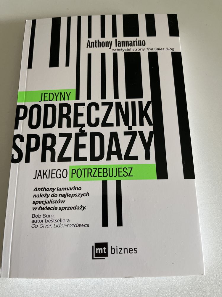 Podrecznik sprzedazy jakiego potrzebujesz - Anthony Lannarino