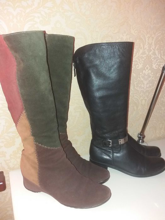 Сапожки кожа 41 размер.Экко.Badura ECCO