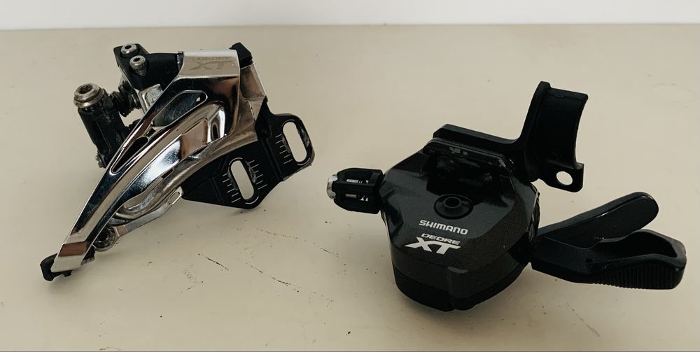 Komplet przerzutek z manetkami Shimano Deore XT M8000 (Enduro, Trail)