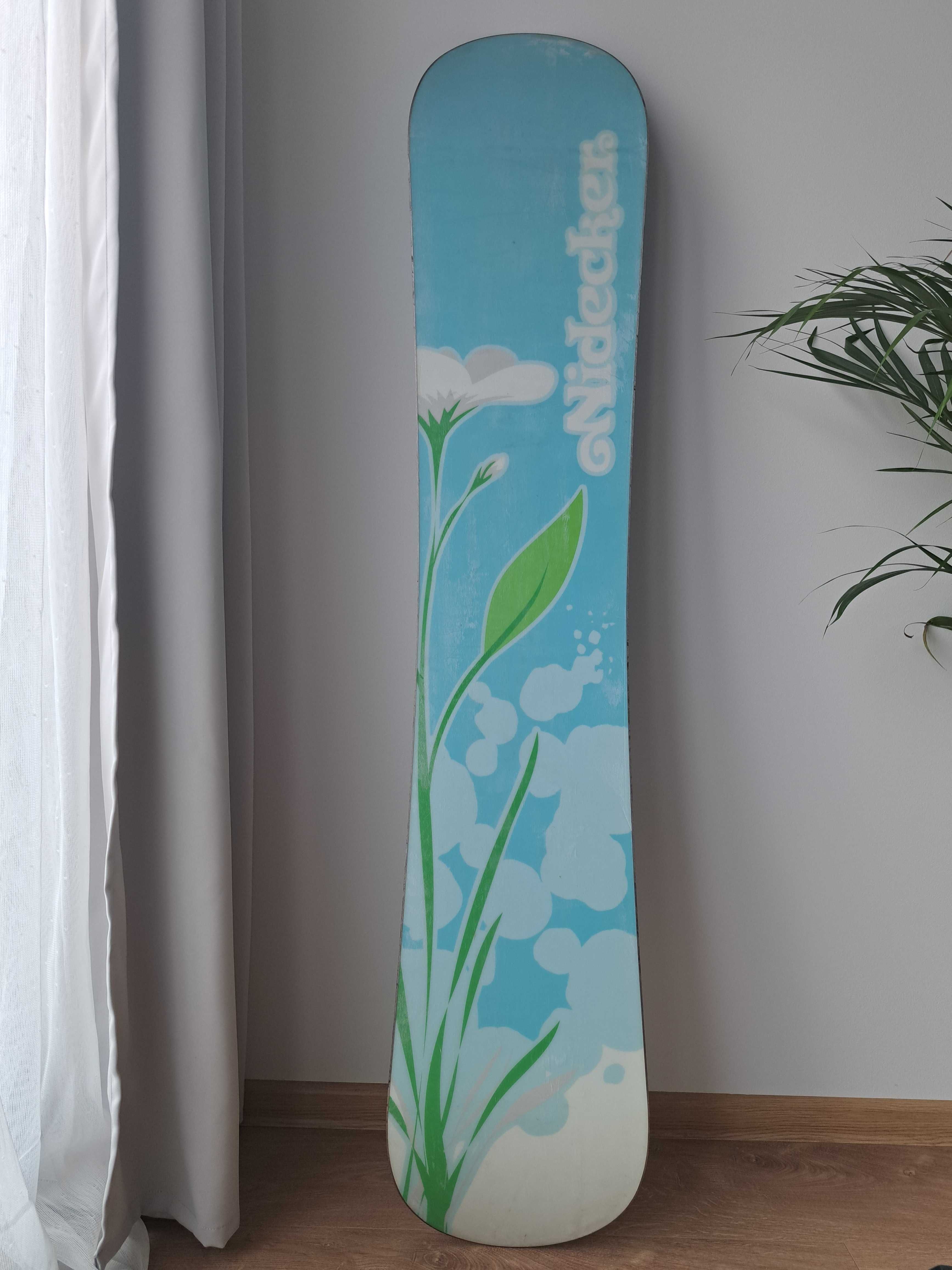 Zestaw Snowboard Deska Nidecker Elle 143cm Buty rozmiar 37,5 Step-in