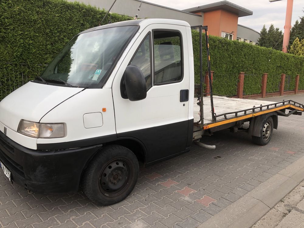 Laweta Fiat Ducato 2.5 Diesel Najazdy
