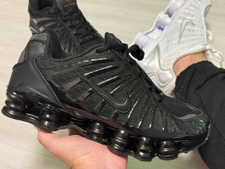 Nike Shox TL в білому та чорному кольорі/36-45р.