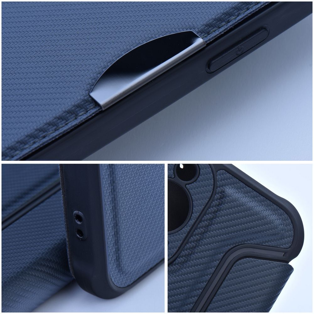Etui Kabura Razor Book Do Xiaomi Redmi Note 13 Pro 4G Niebieski