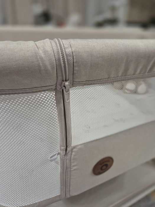 Łóżeczko dostawne Lionelo Luna + torba Skiddou + gratis