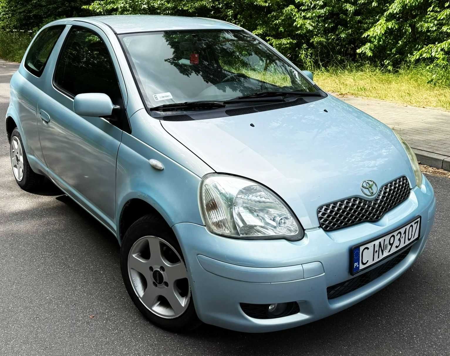 Yaris 2003 1.3 ben elektryka sprawny jeżdżący rozrząd na łańcuchu