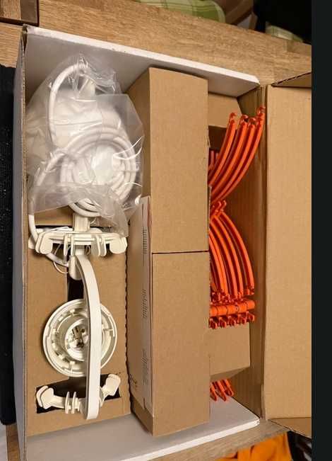 Nowa IKEA LAMPA Wisząca PS 2014 Biała Pomarańczowa 35cm Sufitowa E27