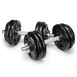 Hantle treningowe żeliwne 30KG (2x15kg)