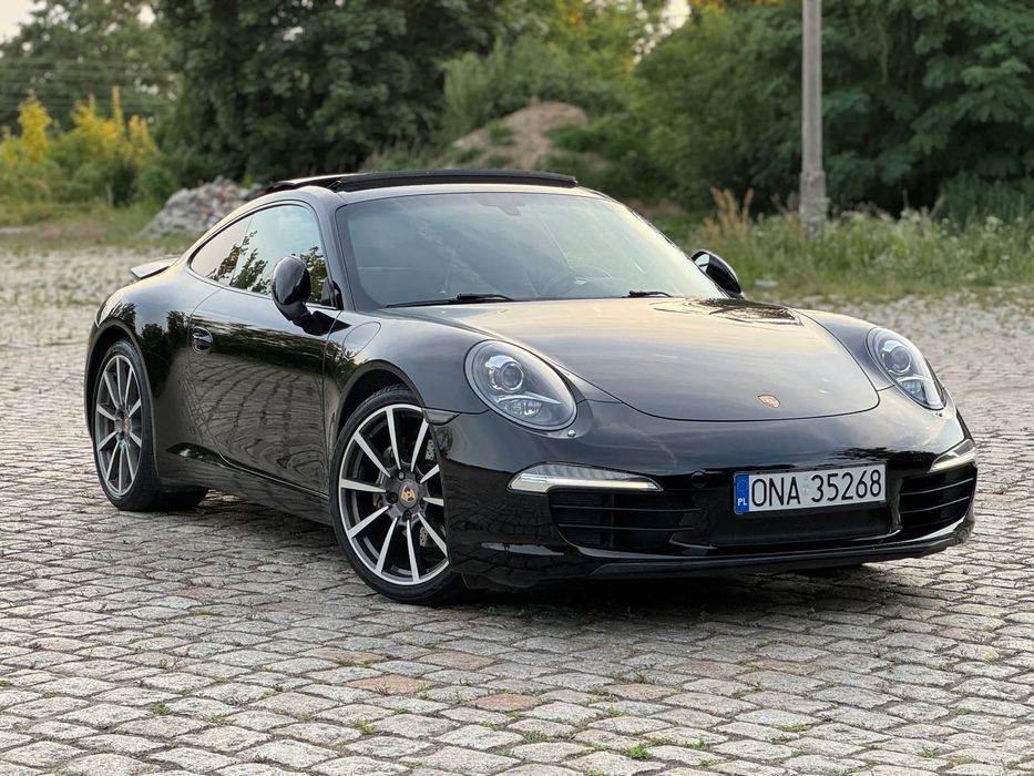Porsche 911 PDK Black Edition Carrera 991 Ceramika Po serwisie Bose Szyberdach
