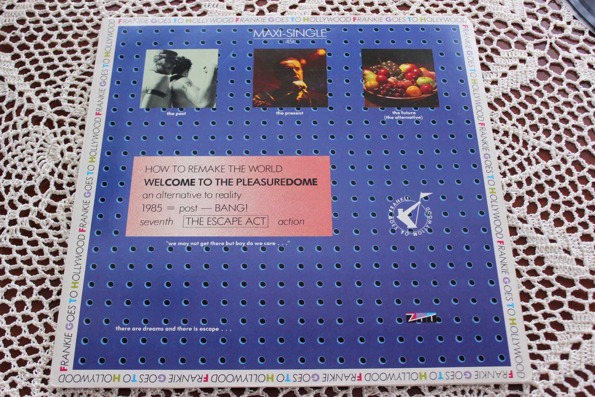 Frankie Goes To Hollywood – Welcome To The Pleasuredome /12" single NM