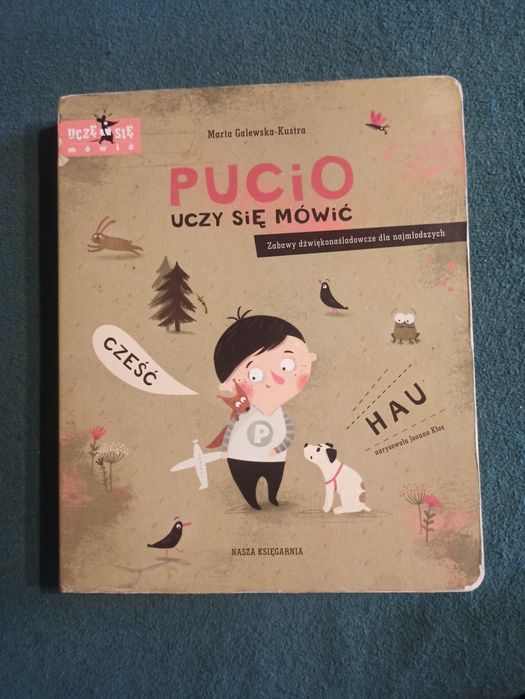 Pucio uczy się mówić. Zabawy dźwiękonaśladowcze dla najmłodszych