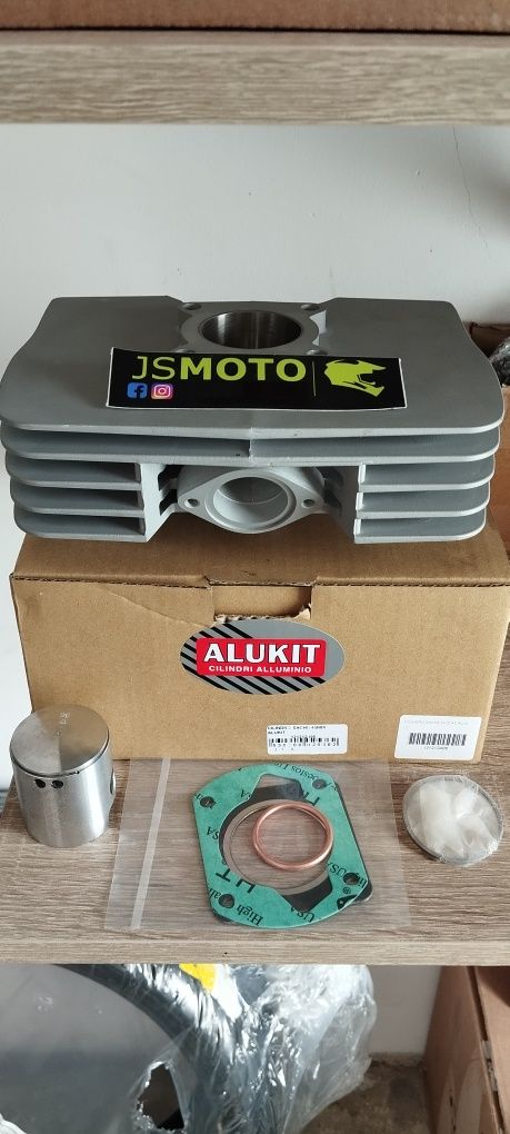 Cilindro Alukit Sachs Lotus Fuego Motozax formula1 v5 novo 40mm 42 45