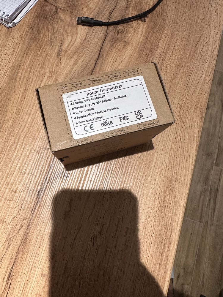Wifi термостат moer bht-002galzb