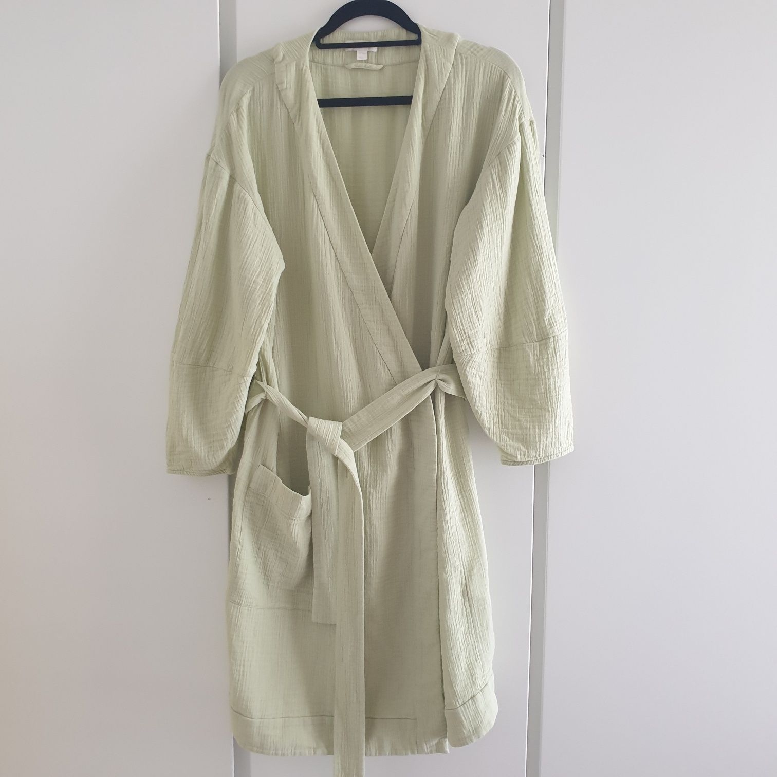 Cos kimono szlafrok rozm 34/36 seledyn