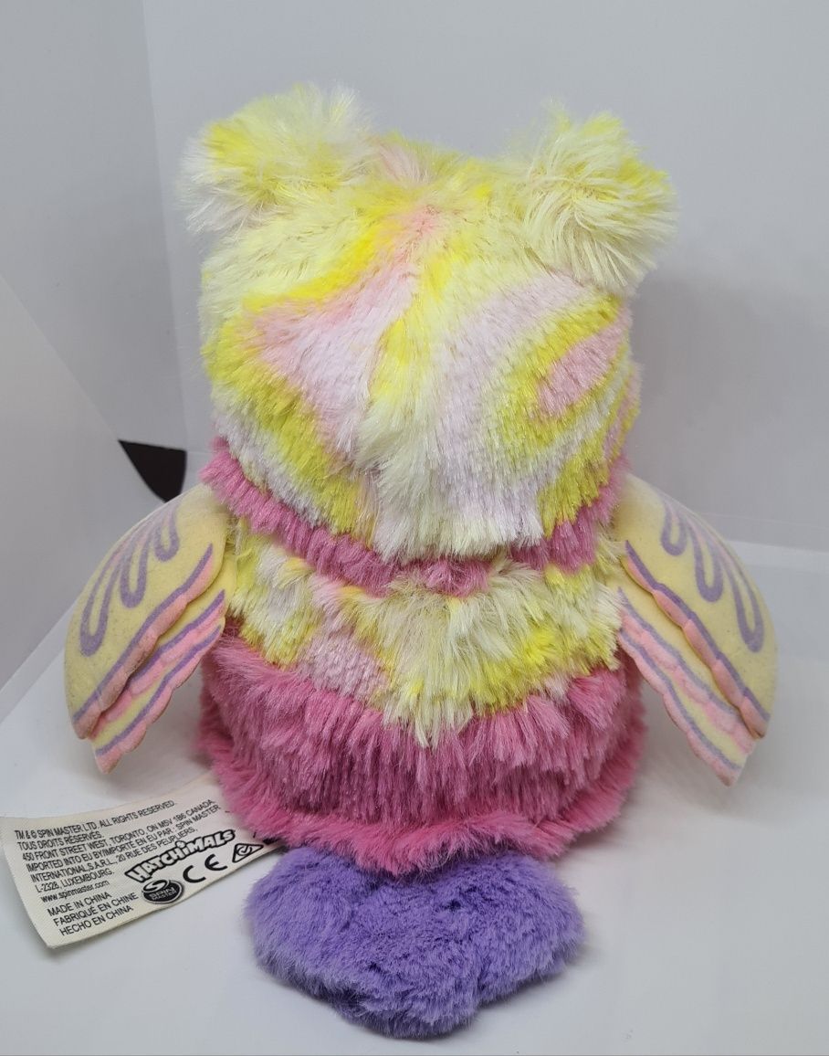 [18] Hatchimals Różowy Fioletowy Żółty Interaktywna zabawka