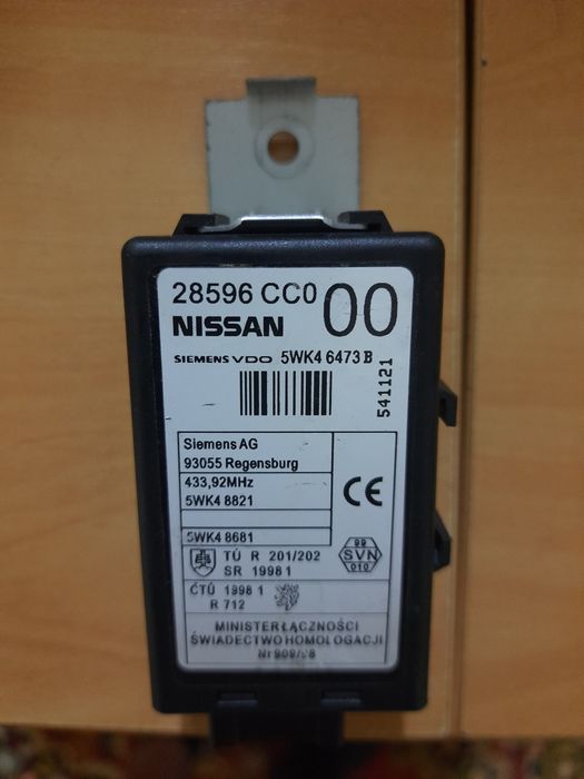 Блок управления. Блок керування. Nissan XTrail.  28596. 5WK46473 B.