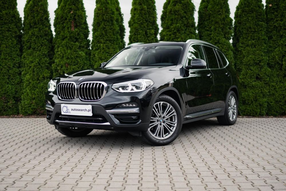BMW X3 xDrive20i, Luxury Line, FV23% Salon PL, I Wł., Serwis ASO, Kamera 360