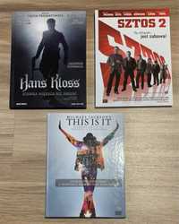 Zestaw trzech filmów- sztos 2, hans kloss, micheal jackson this is it