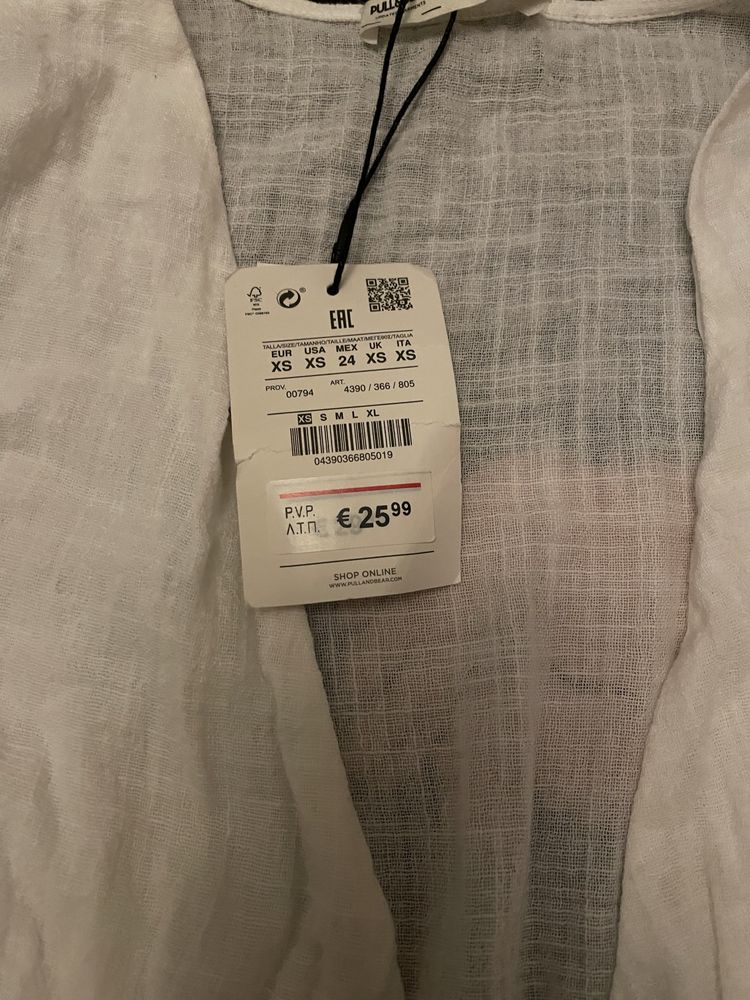 Vestido branco xs