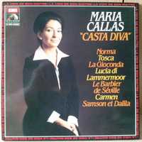 Maria Callas-Casta Diva-Greatest Hits Winyl 2Lp.