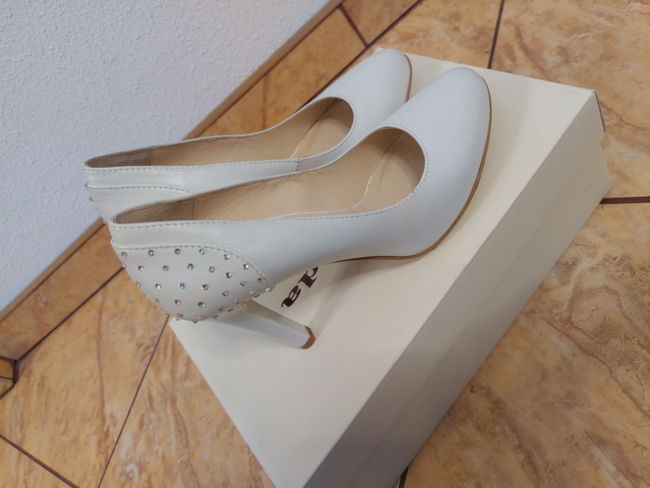 Buty ślubne, taneczne, swarovski, La Boda