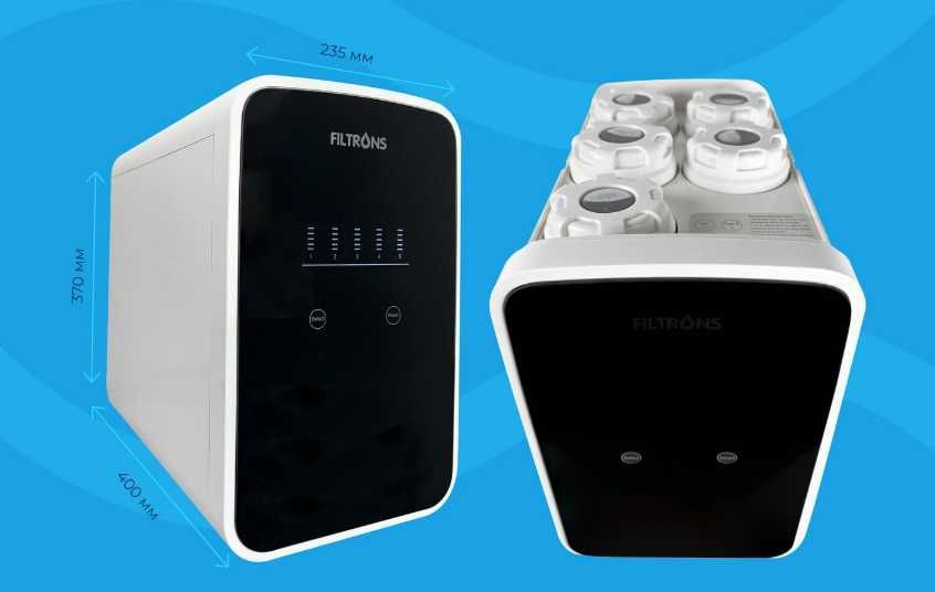 Smart фільтр для води зворотній осмос з помпою Filtrons MP 400