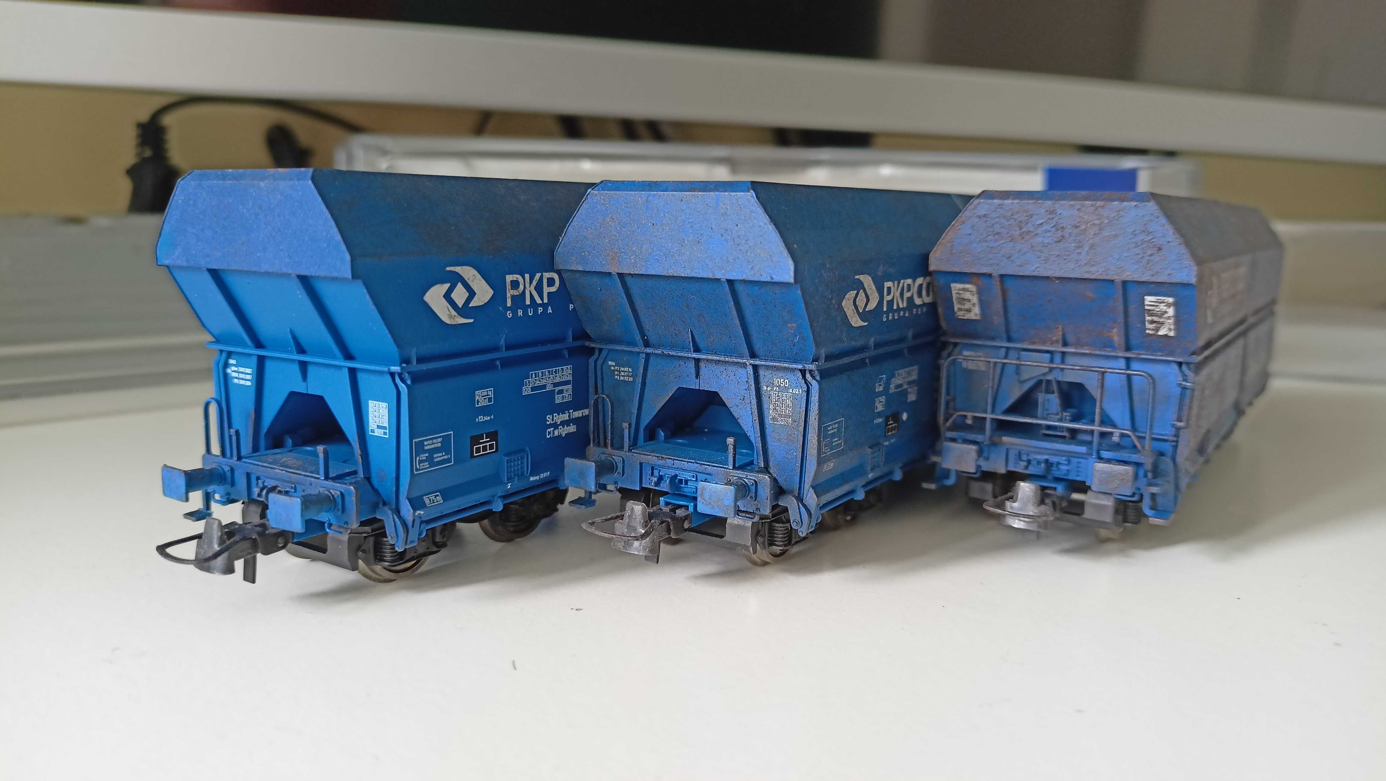 1 Set wagonów samowyładowczych Roco 76133 PKP Cargo H0