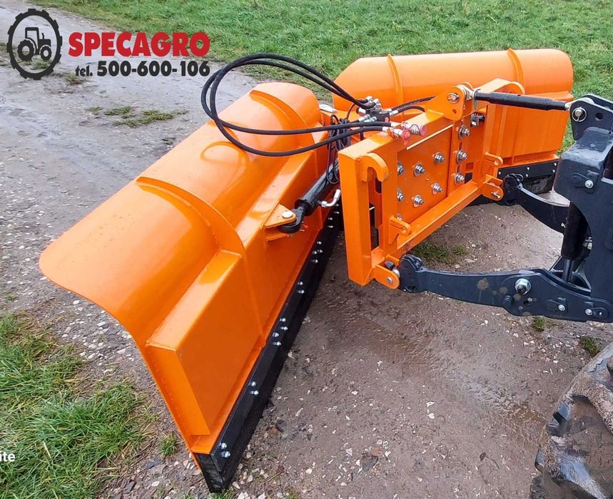 Pług do śniegu komunalny prosty 2,6m pług śnieżny Promocja od ręki