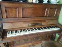 Adolf Lehmann & Co - pianino antyk sprawne pocz. XXw. eklektyk