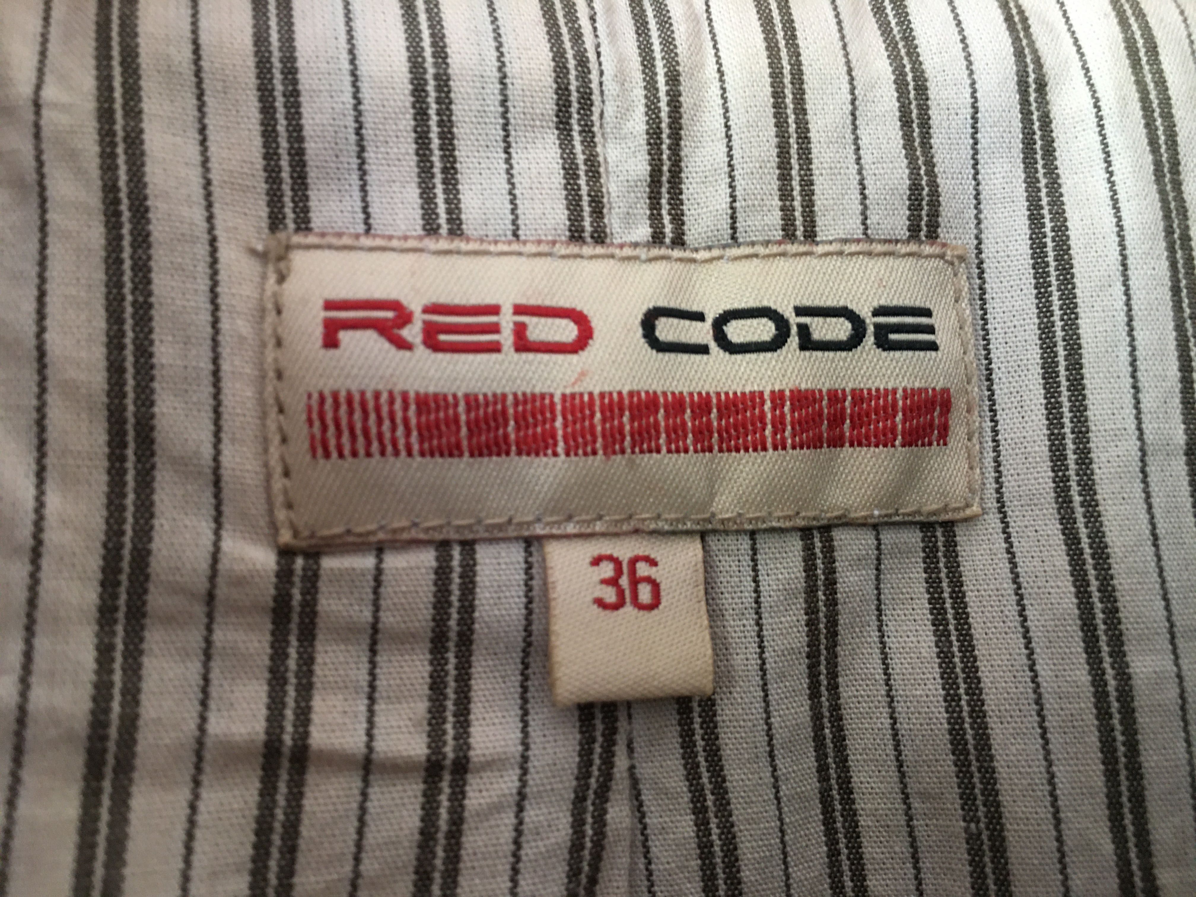 Casaco bombazine - bege/castanho - 36 - Red Code