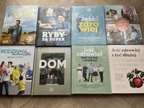 Zestaw nowych zafoliowanych książek kucharskich lidla