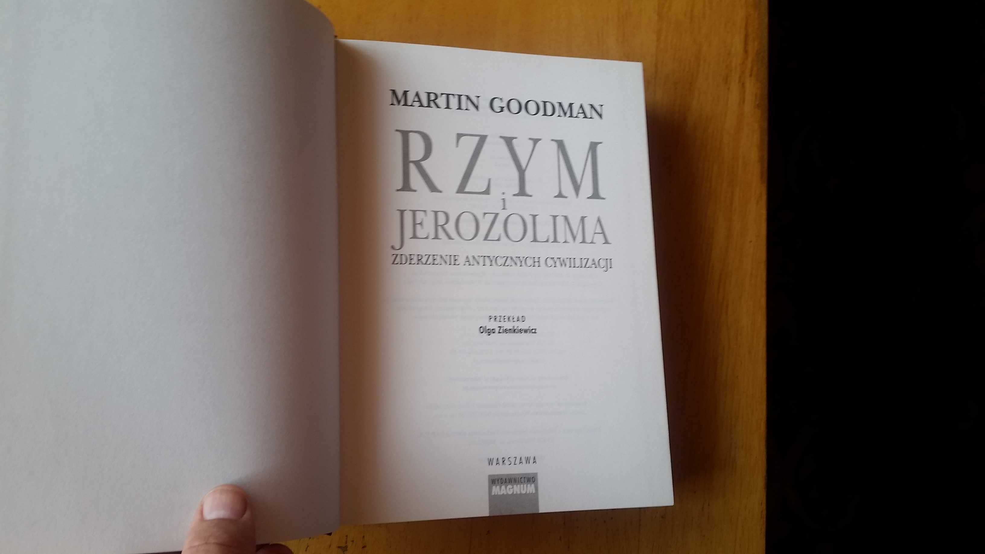 Rzym i Jerozolima Martin Goodman