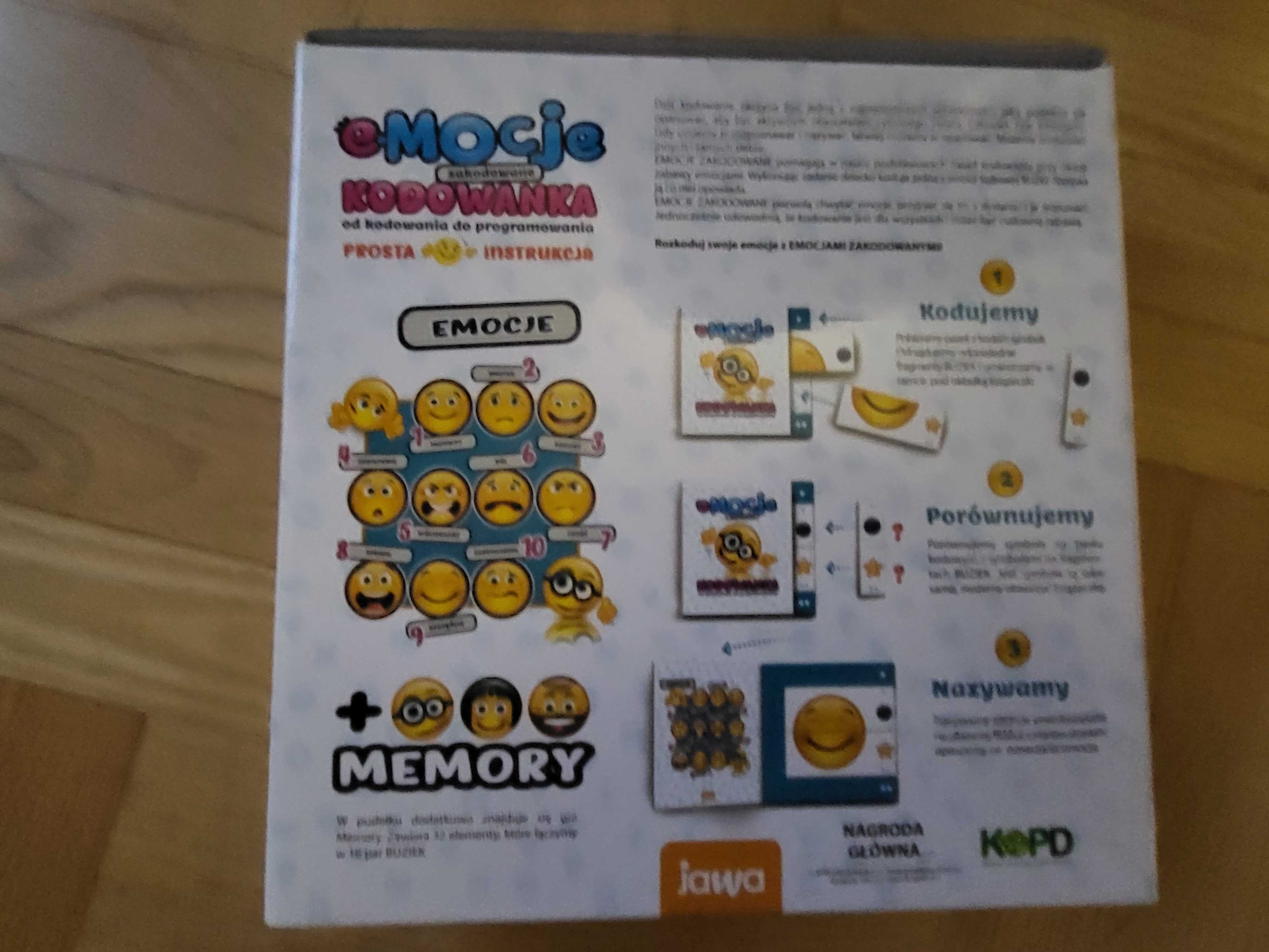 Gra Emocje + Memory+ Hey Clay