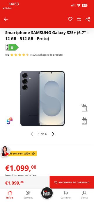 Samsung S25 plus 512GB