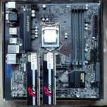 i5 7400 3.0 GHz + płyta główna B250M + DDR4 2x8 Gb